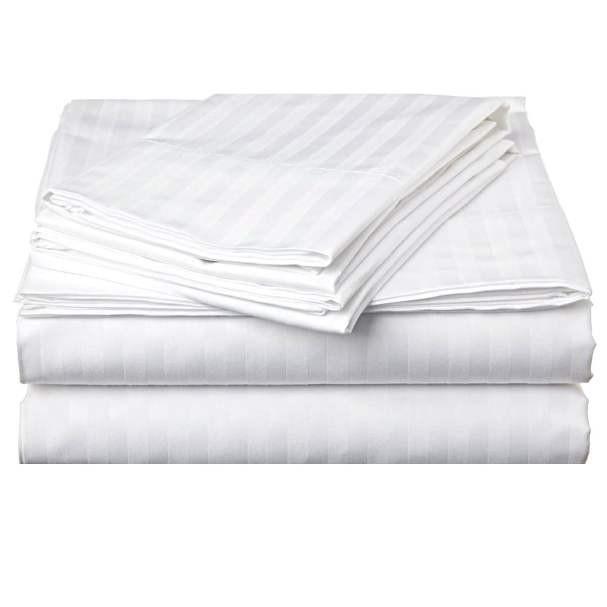 Saten Yollu Otel Çarşafı Çift Kişilik 83 Tel 240x260 cm (Sadece Çarşaf)